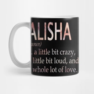 Alisha Girl Name Definition Mug